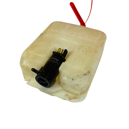 Spolar vätskebehållare med pump